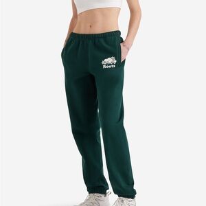 Roots Varsity Green Sweatpants